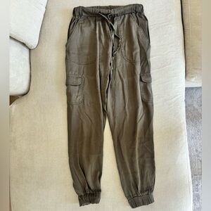 Thread & Supply Olive Cargo Jogger Pants